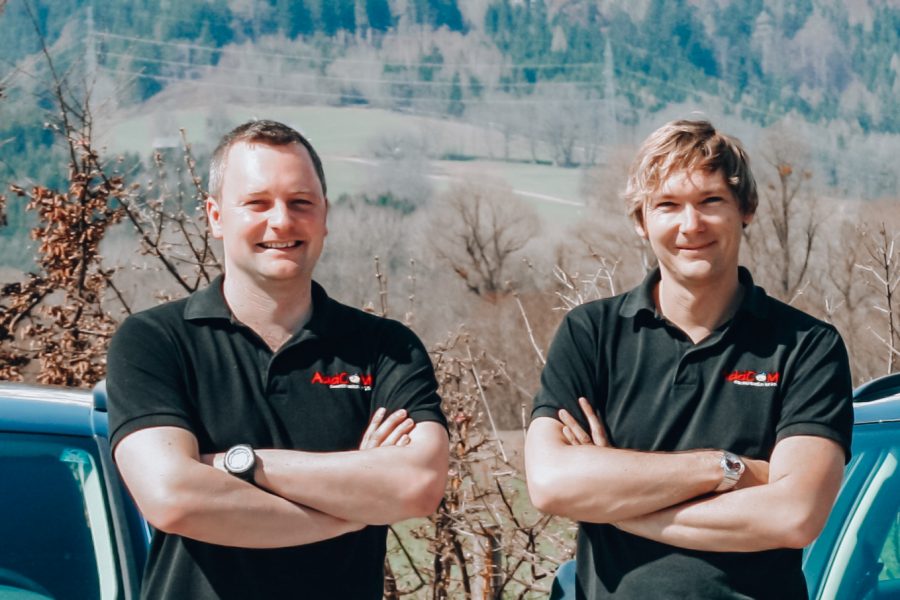Thomas Fessl und Andreas Wieser von AddCom in der Steiermark