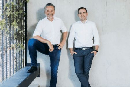 Antenne-Geschäftsführer Gottfried Bichler und Programmchef Timm Bodner. (c) Marija Kanizaj