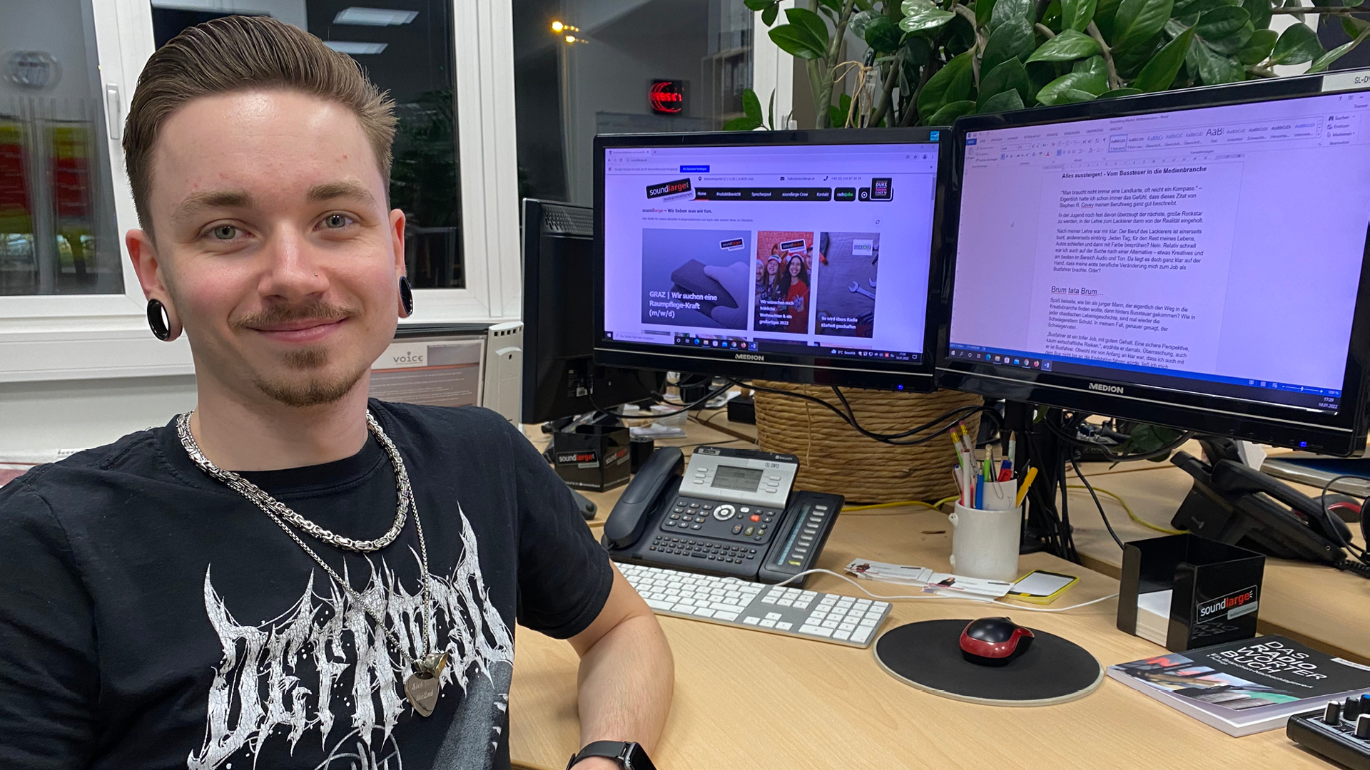 Karriere Medienbranche Marlon Riegler