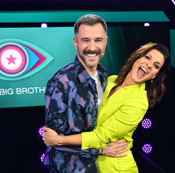 Promi Big Brother Jochen Schropp und Marlene Lufen