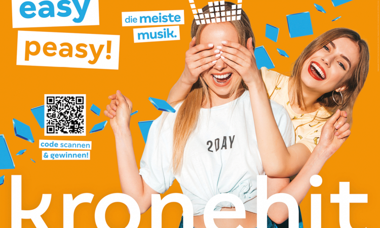 kronehit Kampagne "easy peasy"