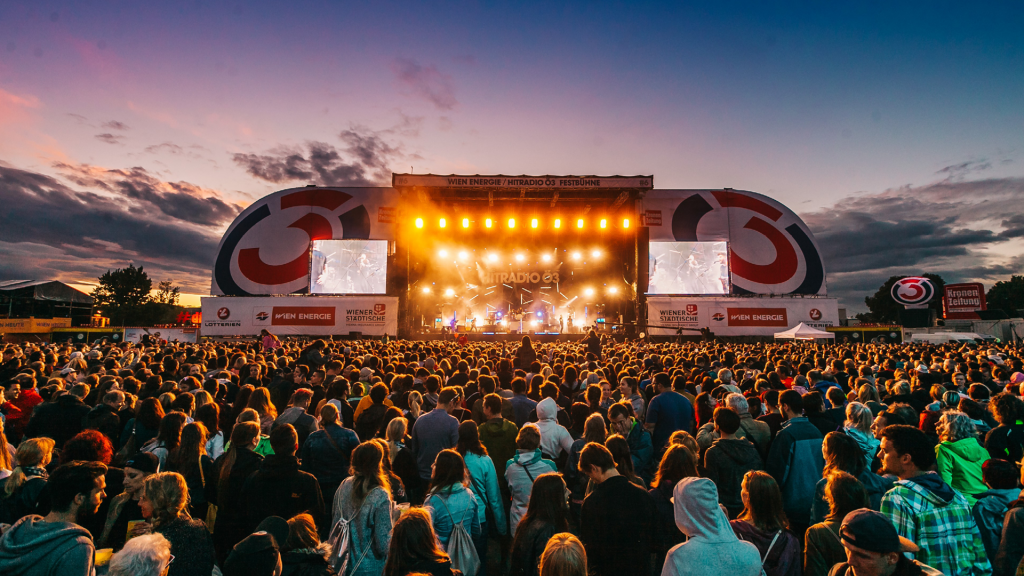 Das LineUp am 25. Juni auf der Ö3Bühne am Donauinselfest