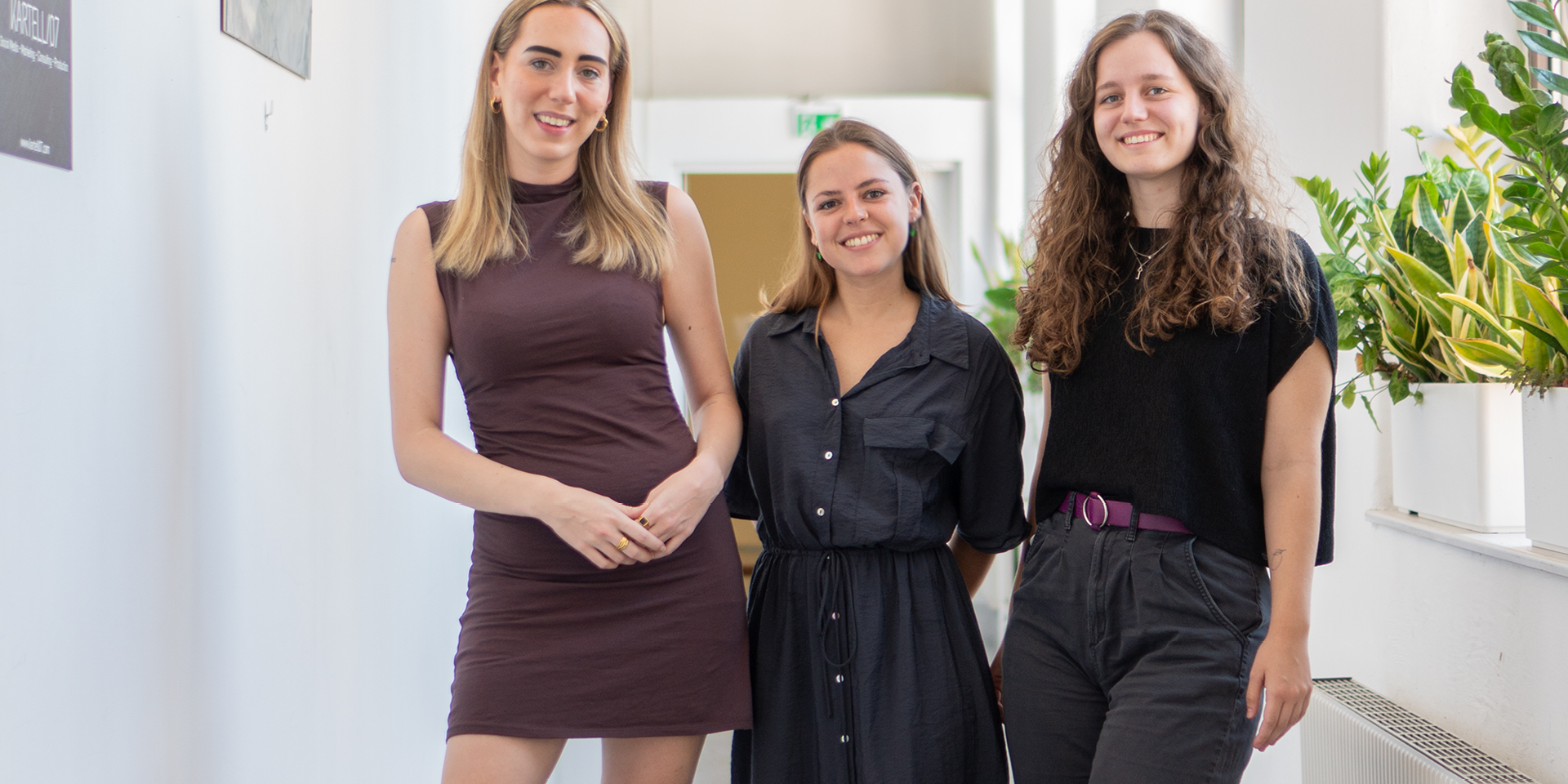 Chiara Brammer, Katharina Kozel und Anna Sramek