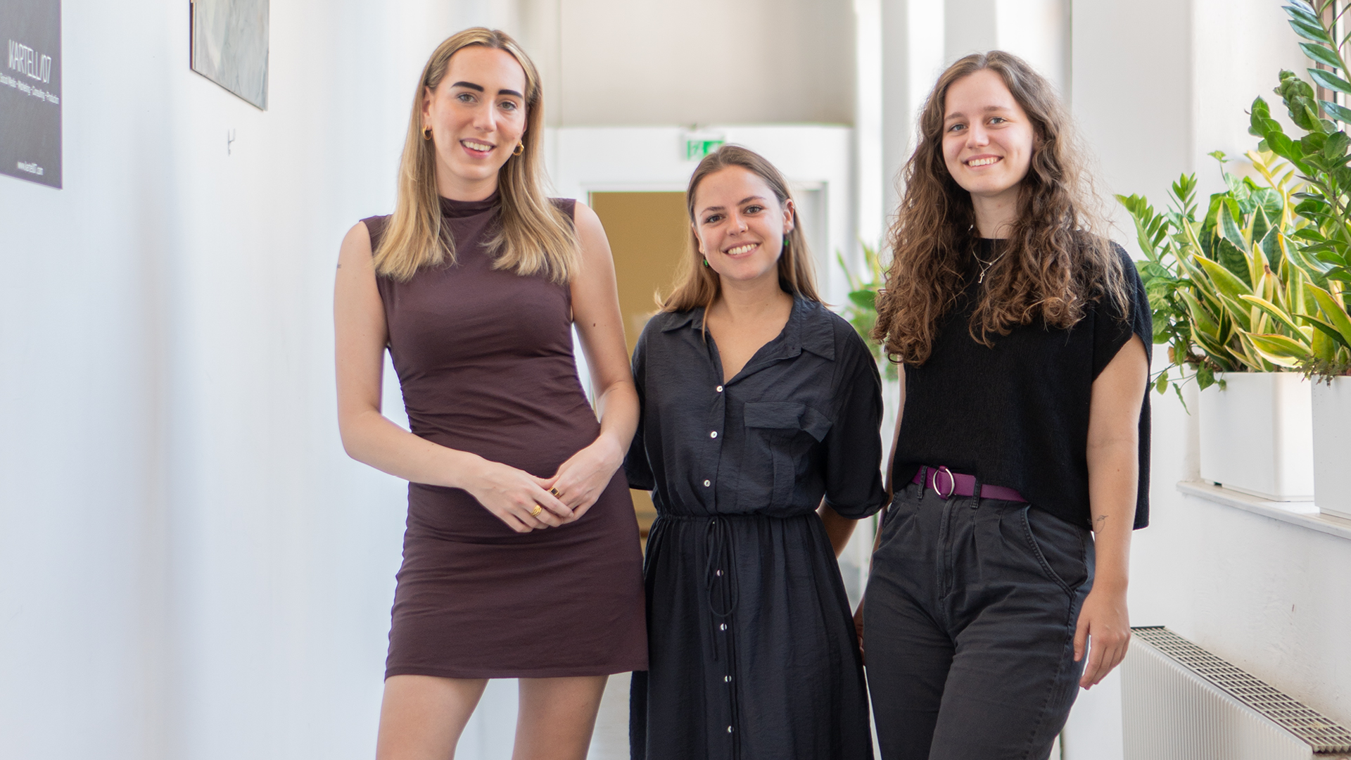 Chiara Brammer, Katharina Kozel und Anna Sramek