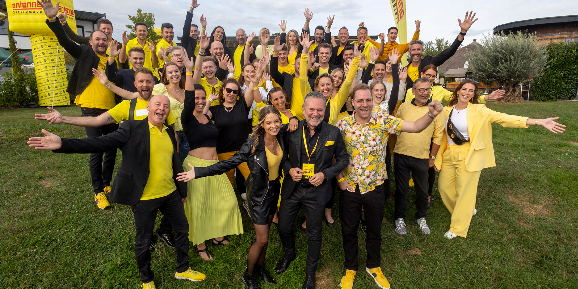 Das gesamte Antenne Steiermark Team feierte mit ihren Hörer:innen eine fulminante Geburtstagsparty