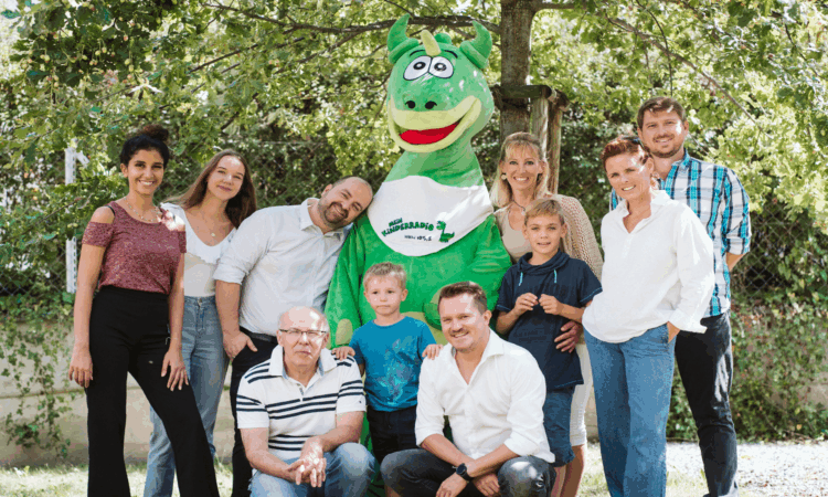 Mein Kinderradio / Team im Studio