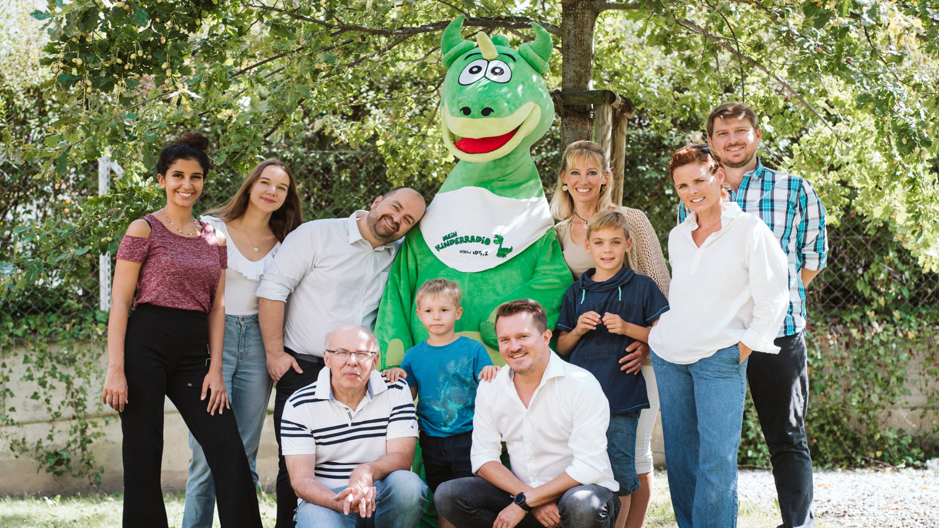Mein Kinderradio / Team im Studio