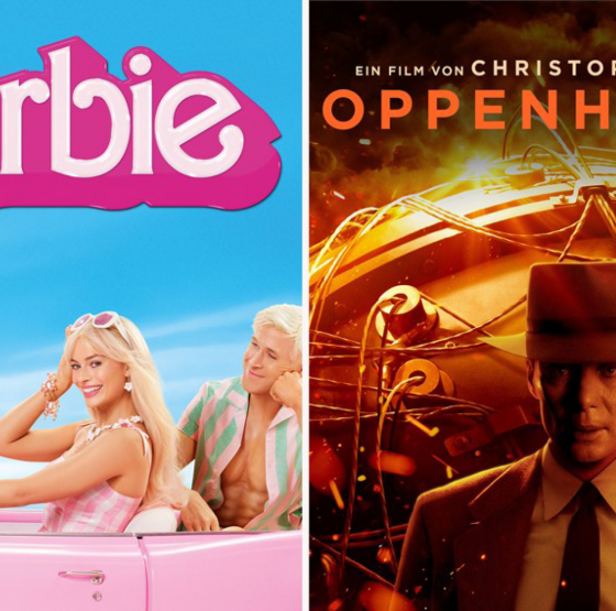 Barbie und Oppenheimer bei Sky