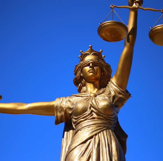 Rechtswesen Justitia Statue