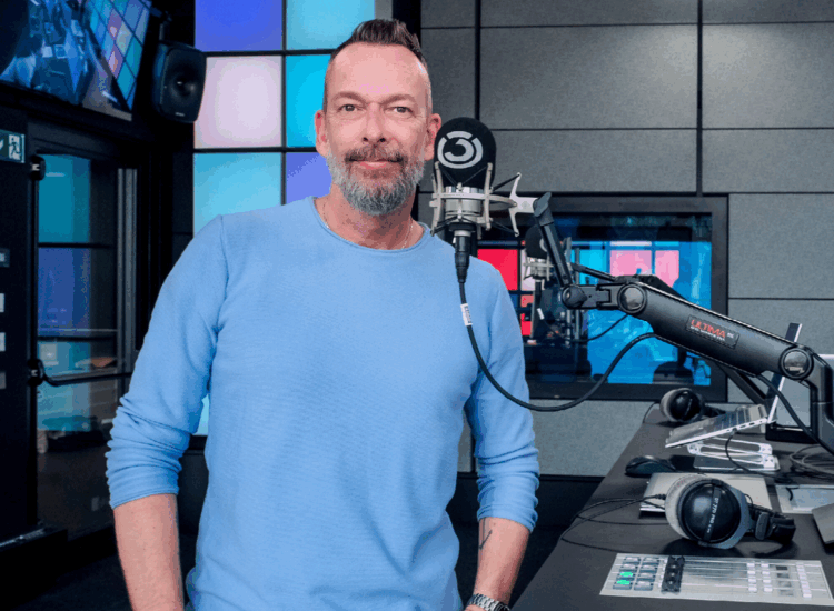 Robert Kratky im Ö3-Studio.