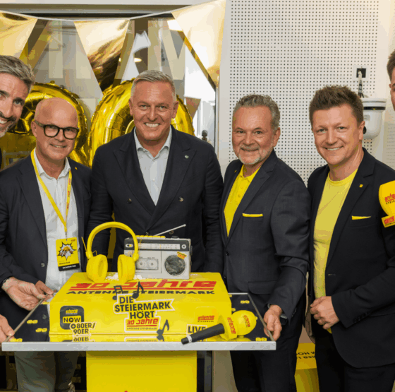 Landeshauptmann Mario Kunasek bei der 30 Jahre Feier der Antenne Steiermark