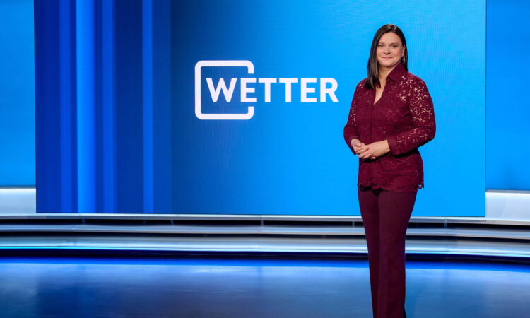 Wera Gruber tritt als Metereologin nun vor den Bildschirm