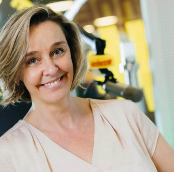 Christiane Stöckler im Antenne Steiermark Studio.