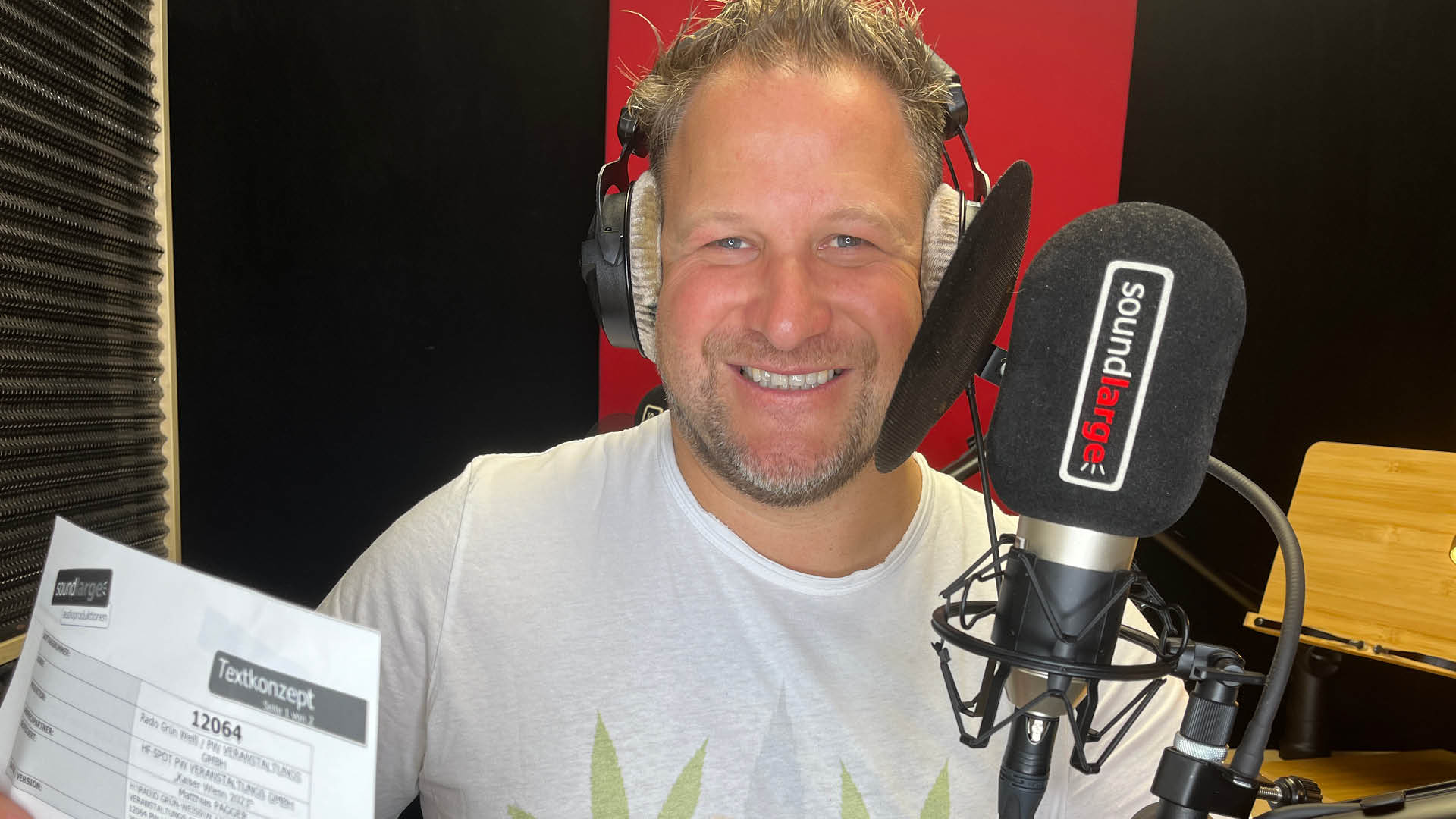 Neutral_Studio_Wiesn Kaiser_2026 Der “Wiesn-Kaiser” Johann Pittermann höchstpersönlich im soundlarge-Studio.